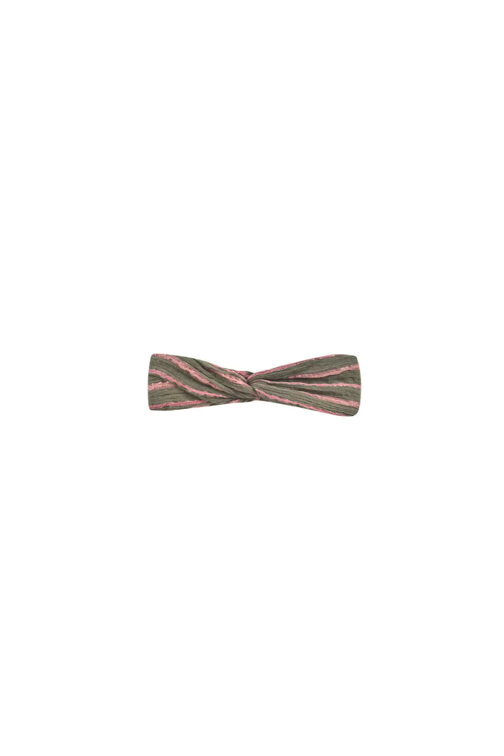 Louise Misha Bandeau Julie Khaki Copper Stripes Shop
