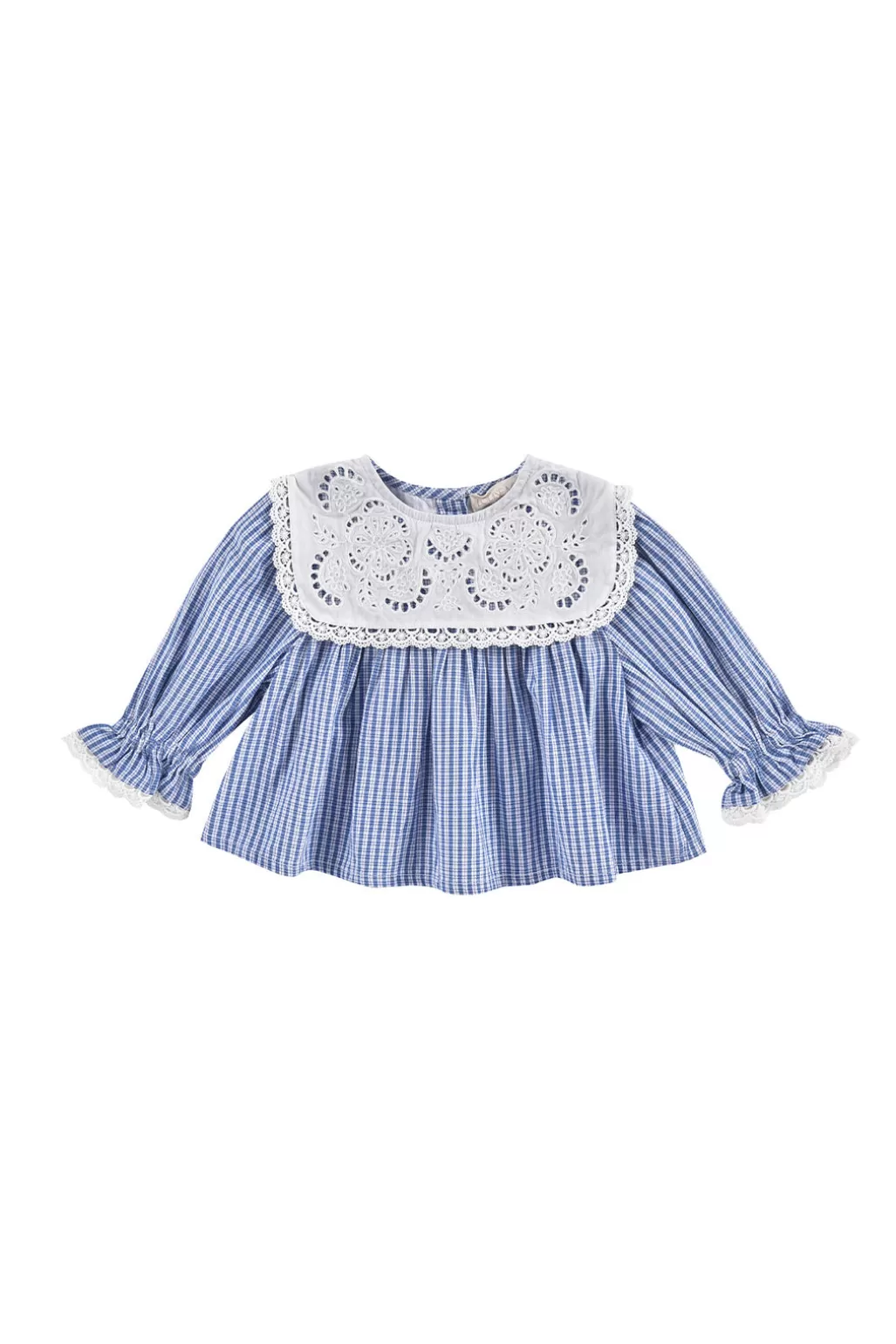 Louise Misha Blouse Henriette Blue Sonnet Vichy Hot