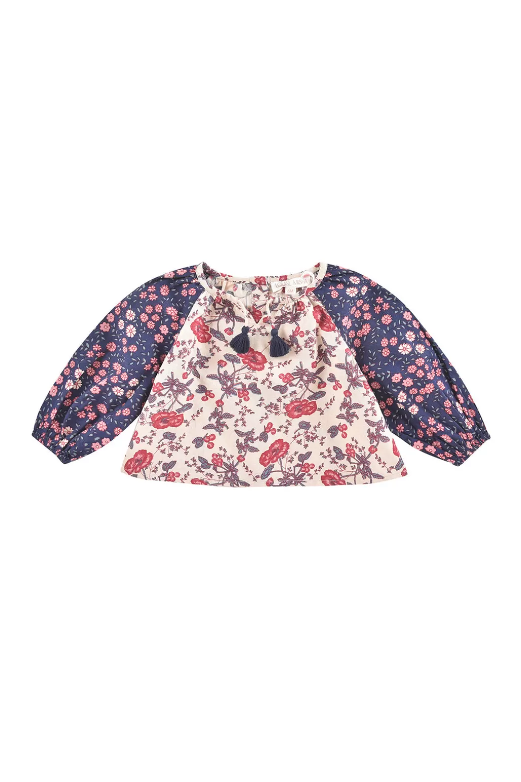 Louise Misha Blouse Iris Midstargar-cream Pop Fashion