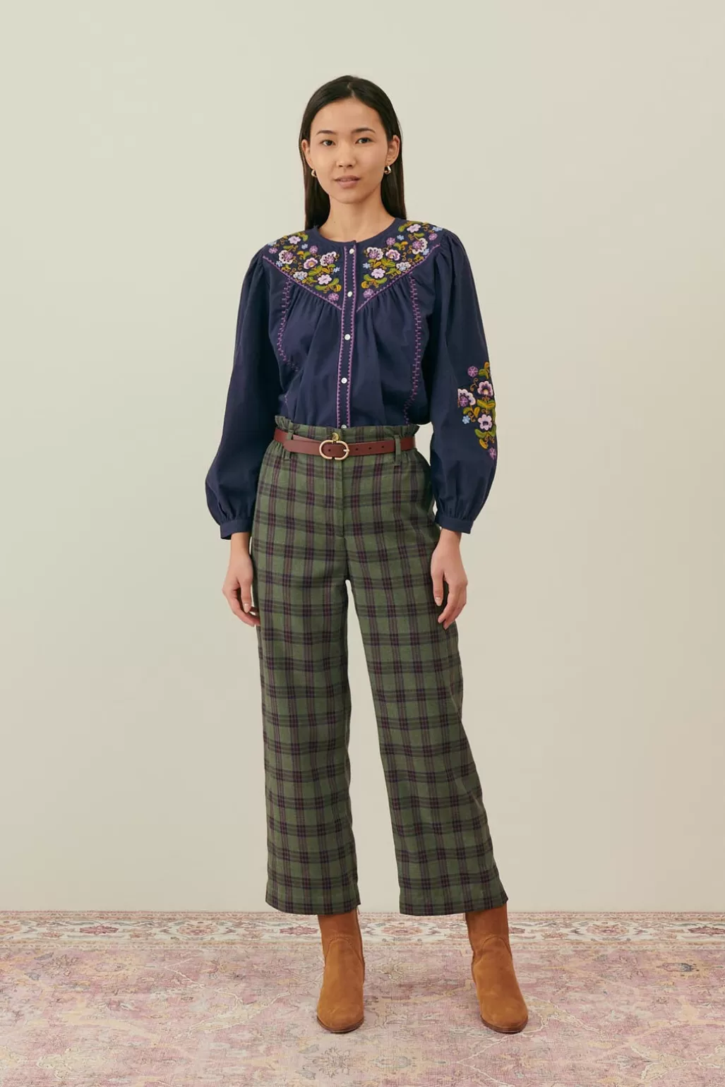 Louise Misha Blouse Izzana Midnight Best Sale