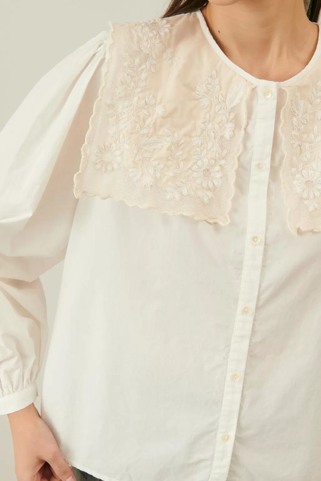Louise Misha Blouse Kitalle Off White Flash Sale