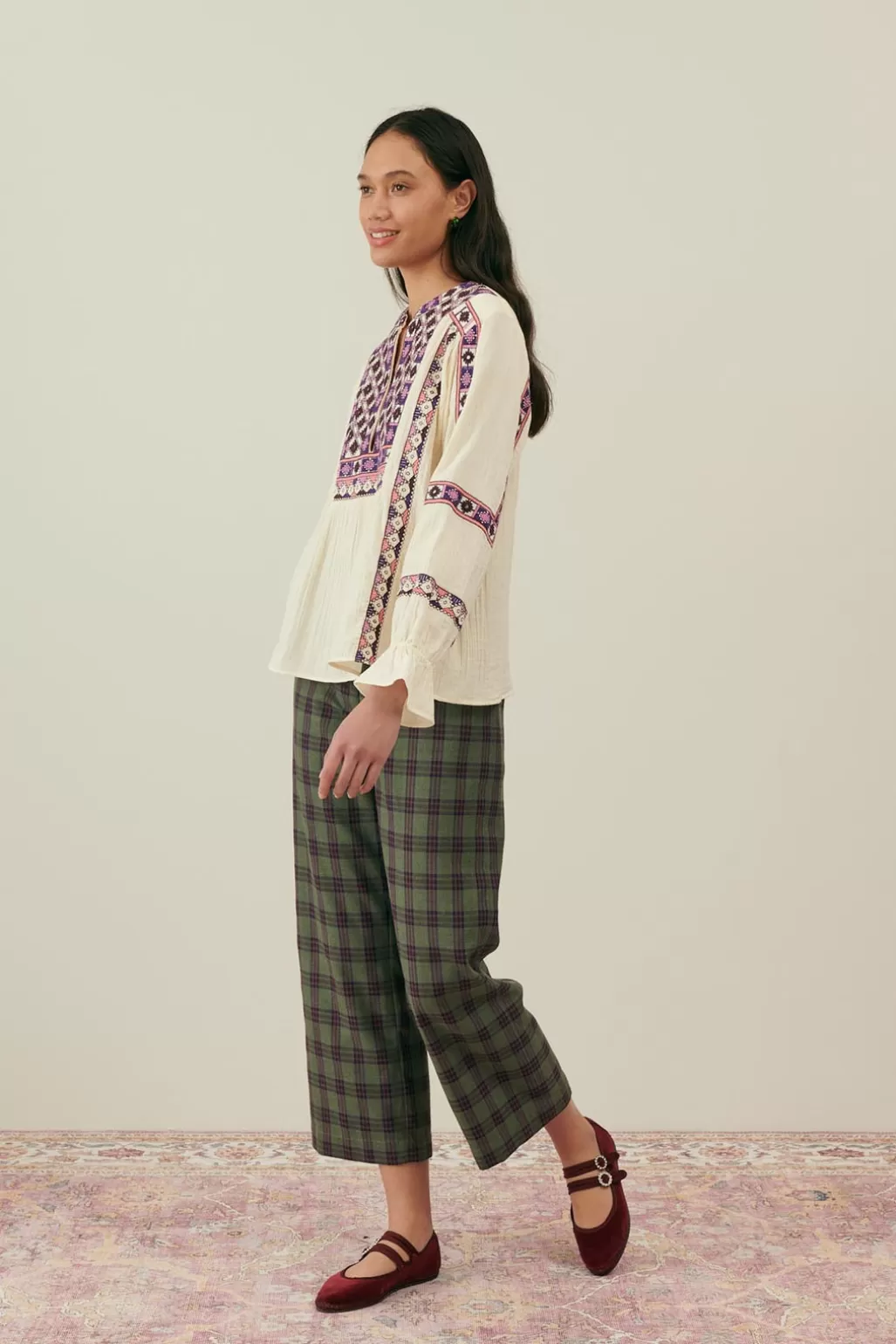 Louise Misha Blouse Mariella Cream Flash Sale