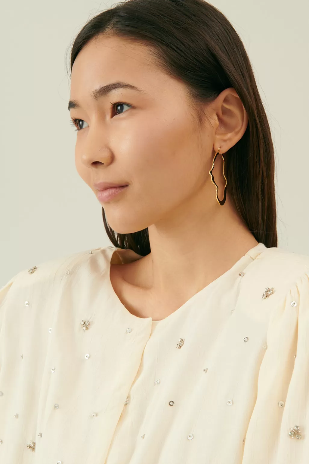 Louise Misha Blouse Nadira Cream Clearance