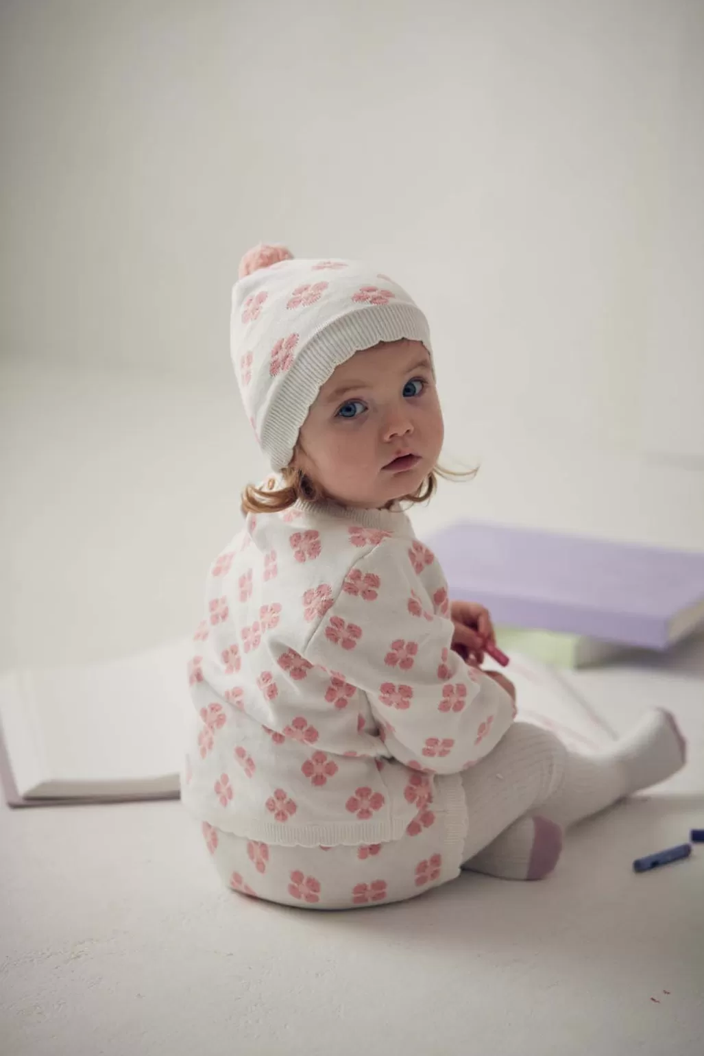 Louise Misha Bonnet Alaska Floral Jacquard Shop