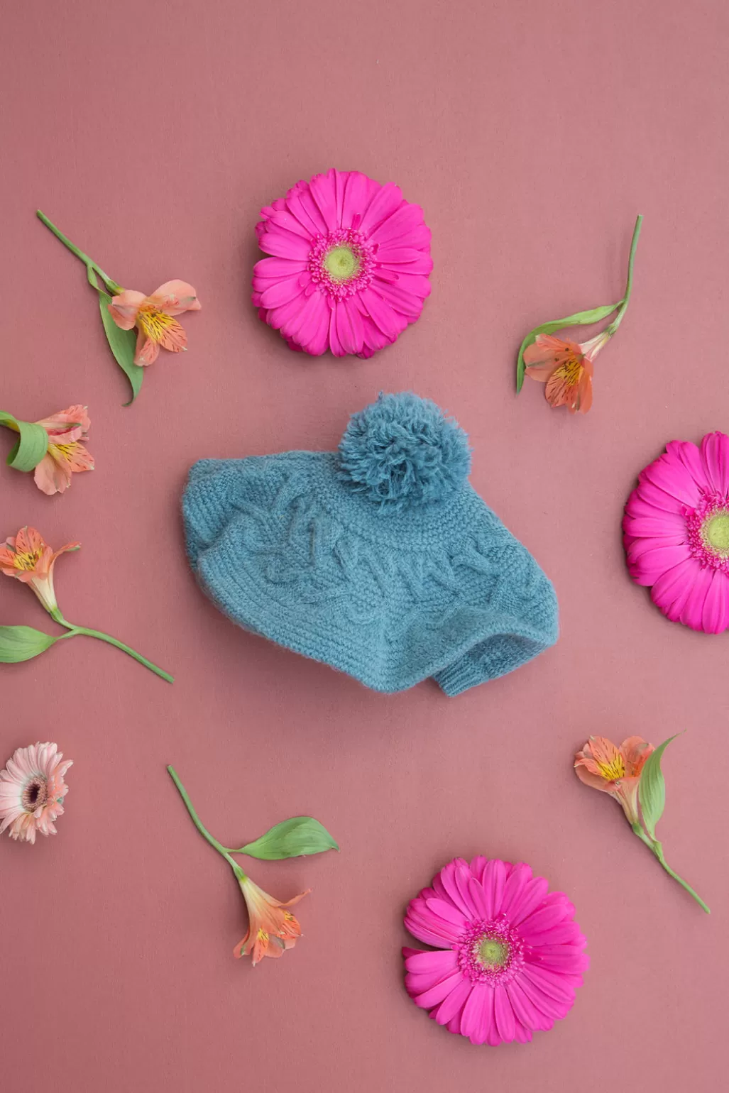 Louise Misha Bonnet Ophelia Stone Blue New