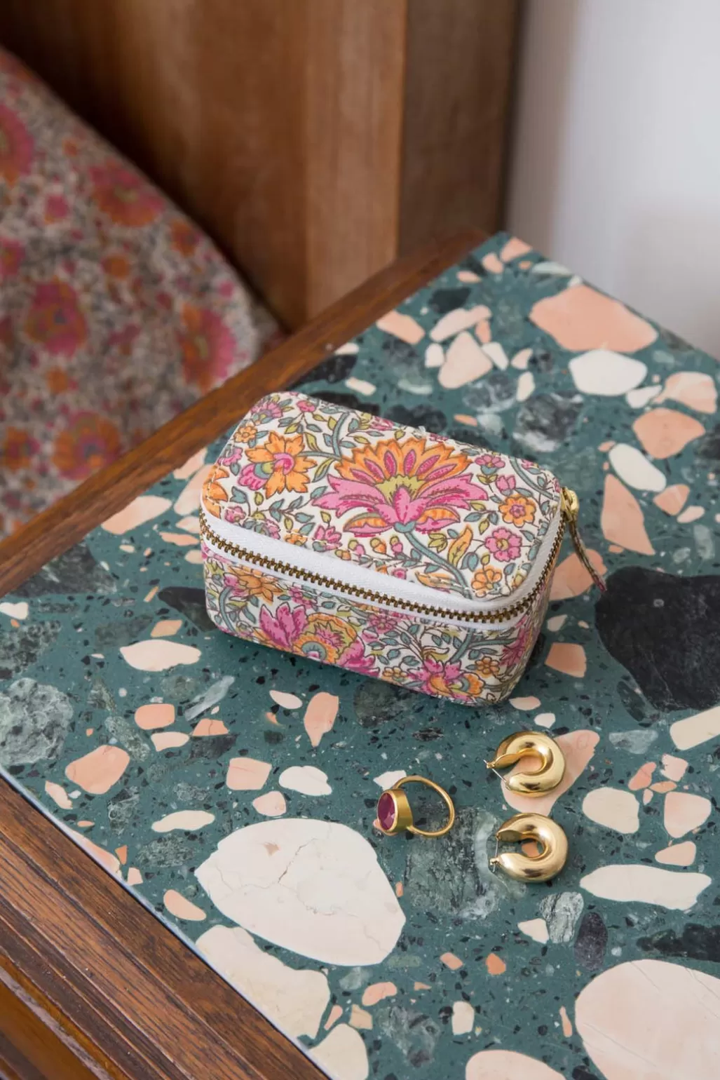 Louise Misha Boîte à Bijoux Soumaya Ivory Winter Garden Discount