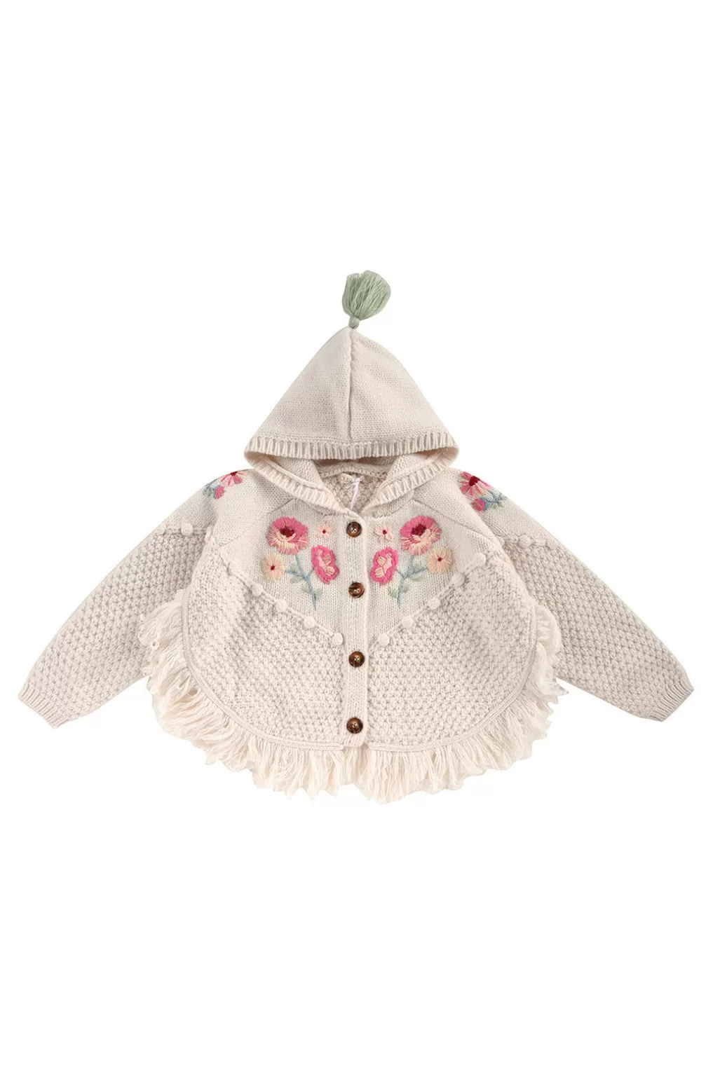 Louise Misha Cape Clara Cream Sale