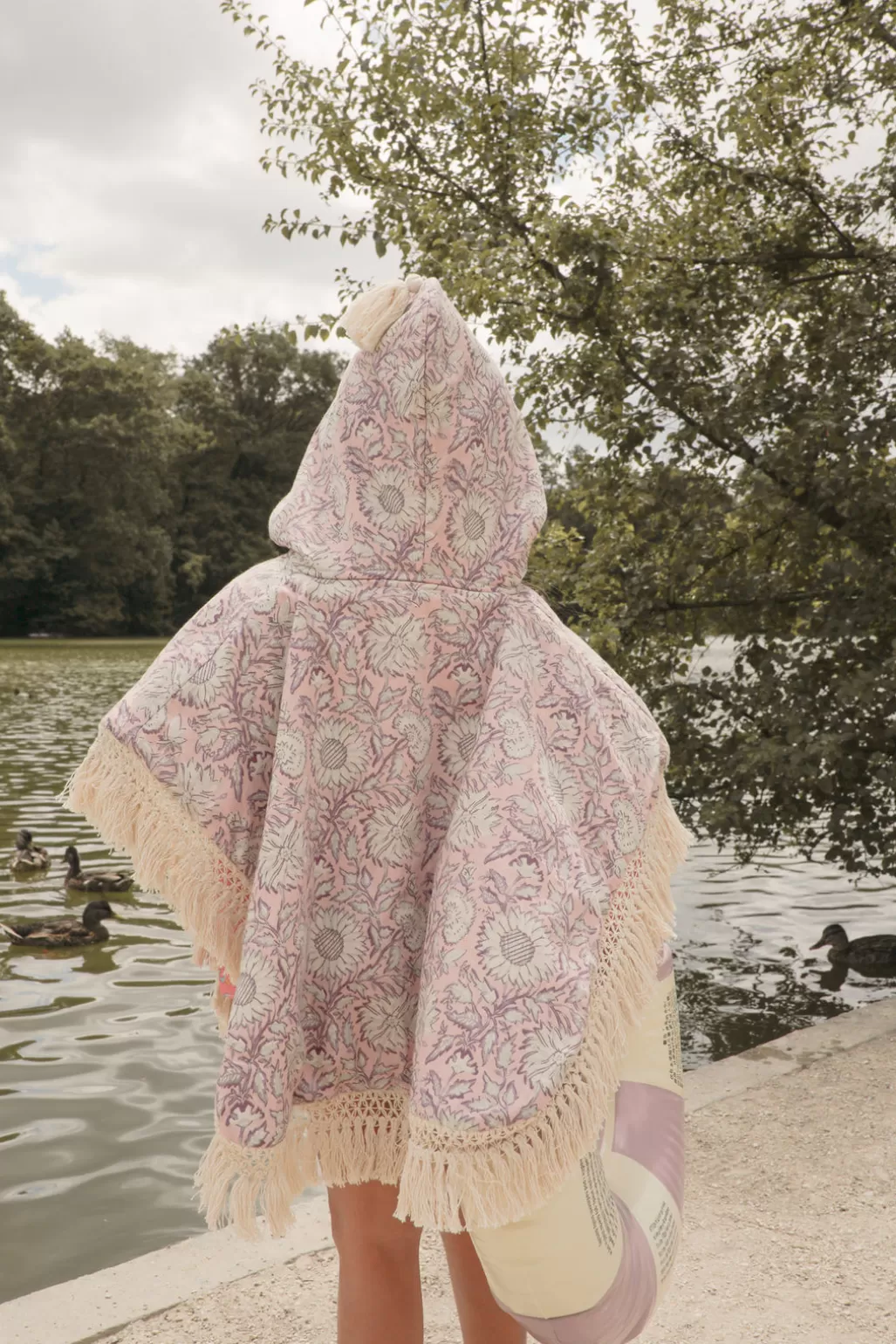 Louise Misha Cape De Bain Mael Pink Daisy Garden Best