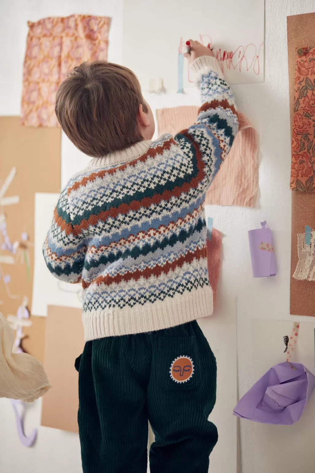 Louise Misha Cardigan Arib Cream Best