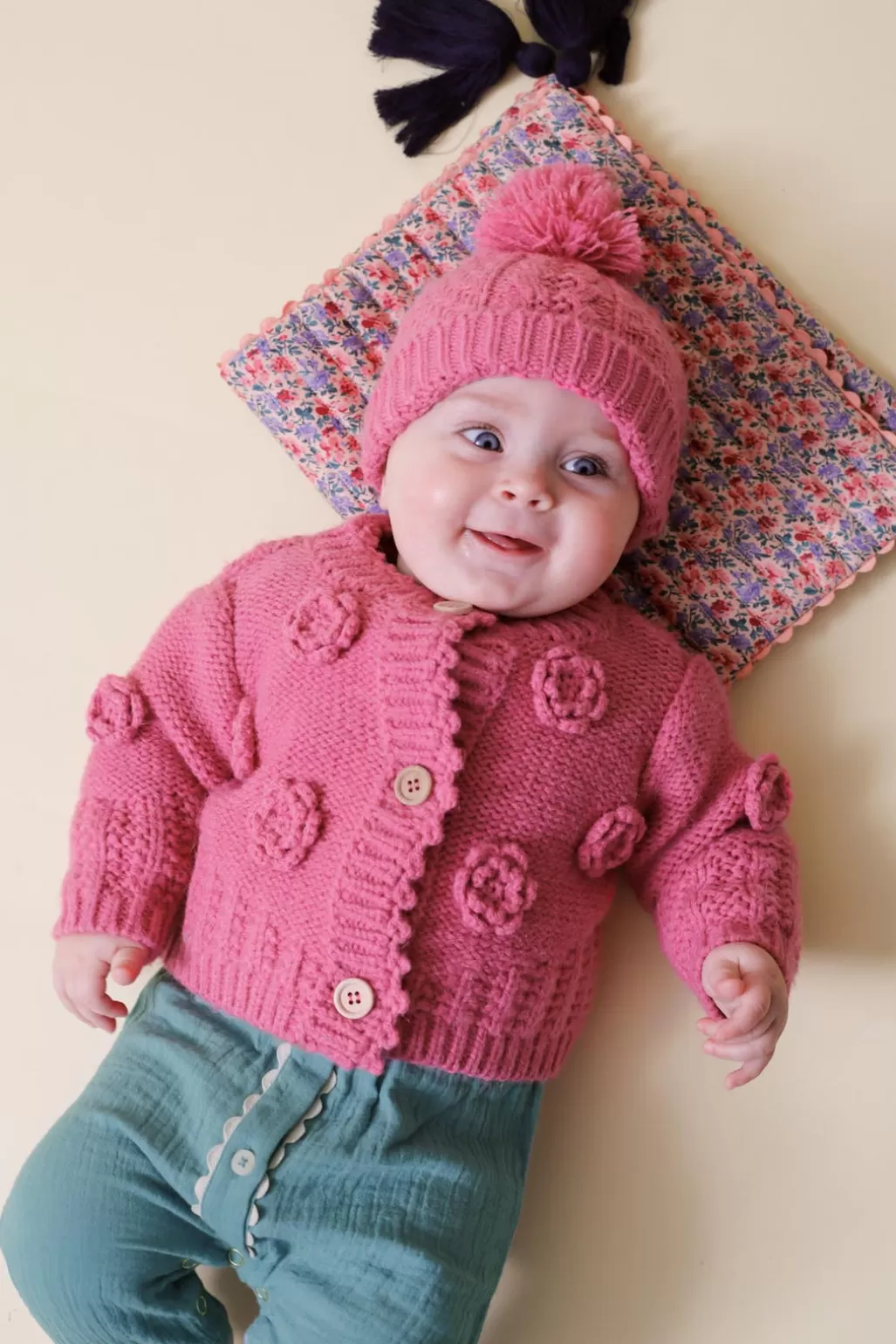 Louise Misha Cardigan Sandy Candy Pink Cheap