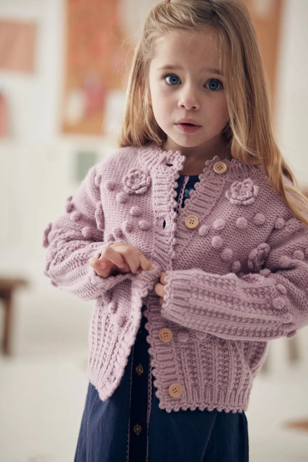 Louise Misha Cardigan Sandy Parme Flash Sale