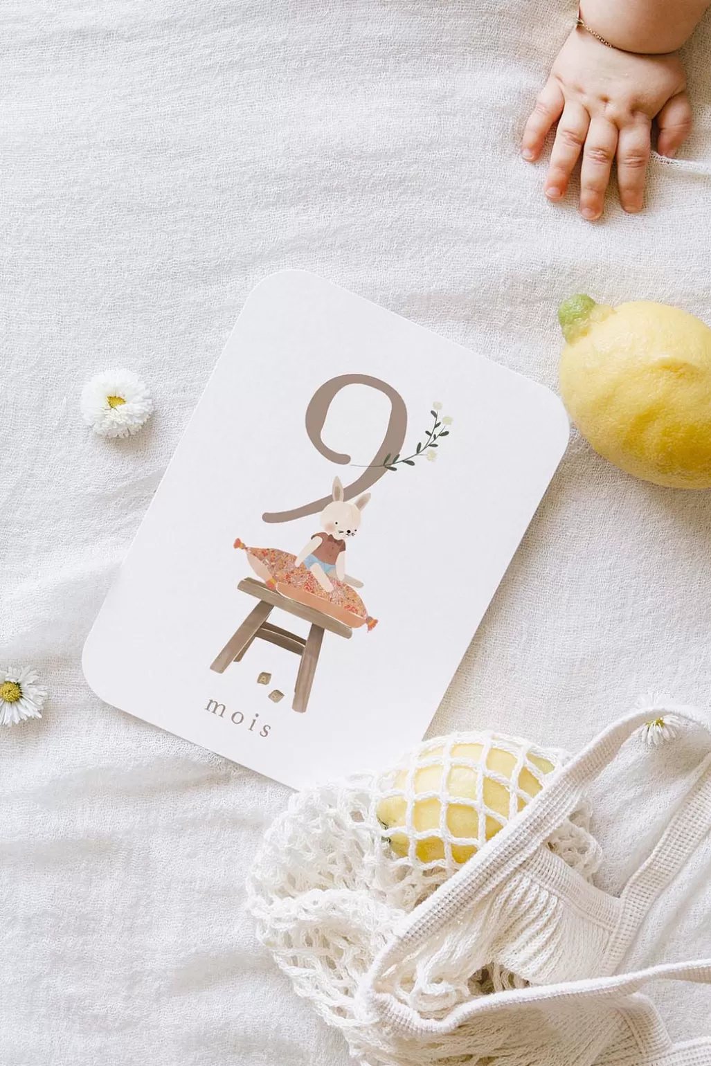 Louise Misha CARTES ÉTAPES COTTON BIRD (version française) Sale