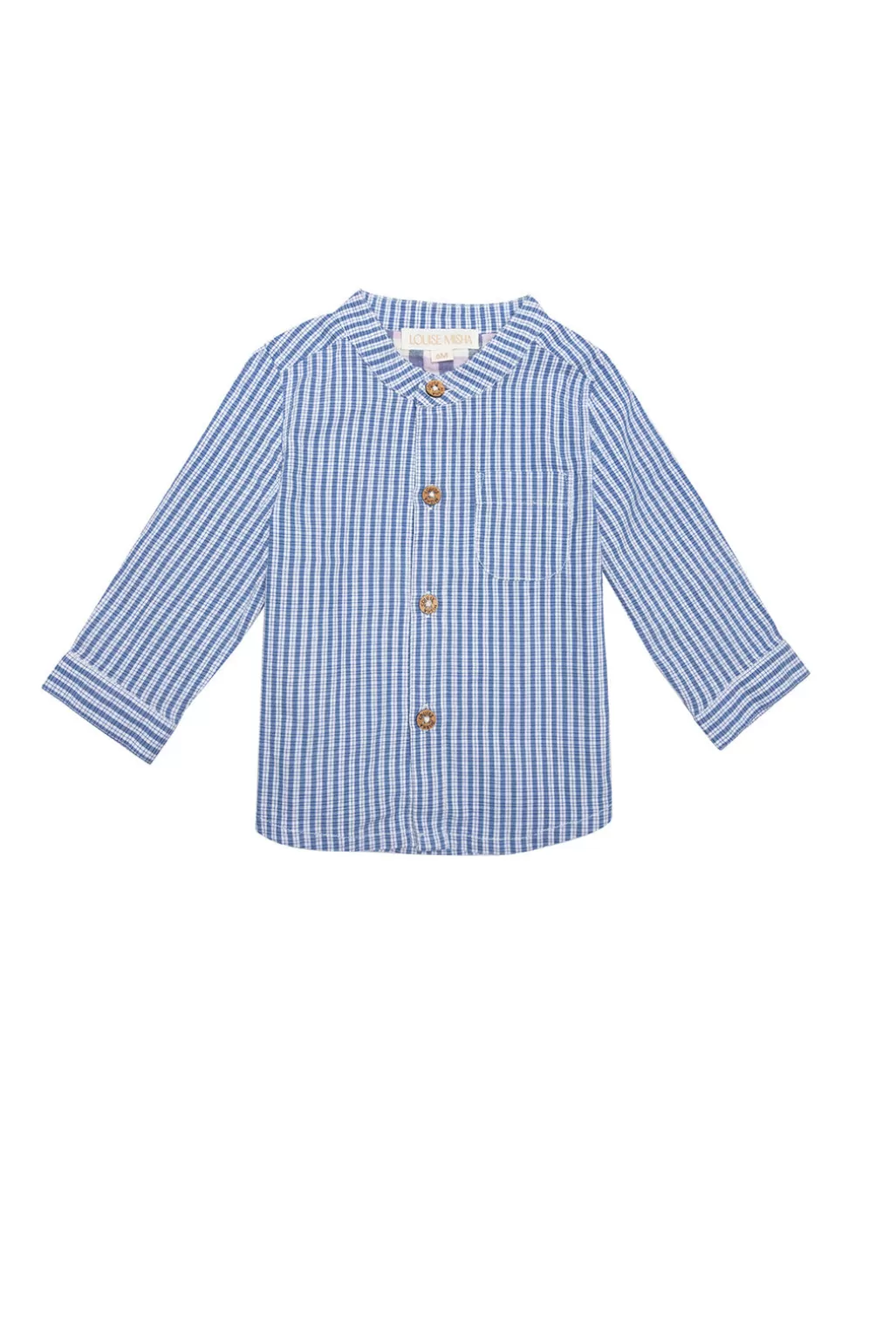 Louise Misha Chemise Amod Blue Sonnet Vichy New