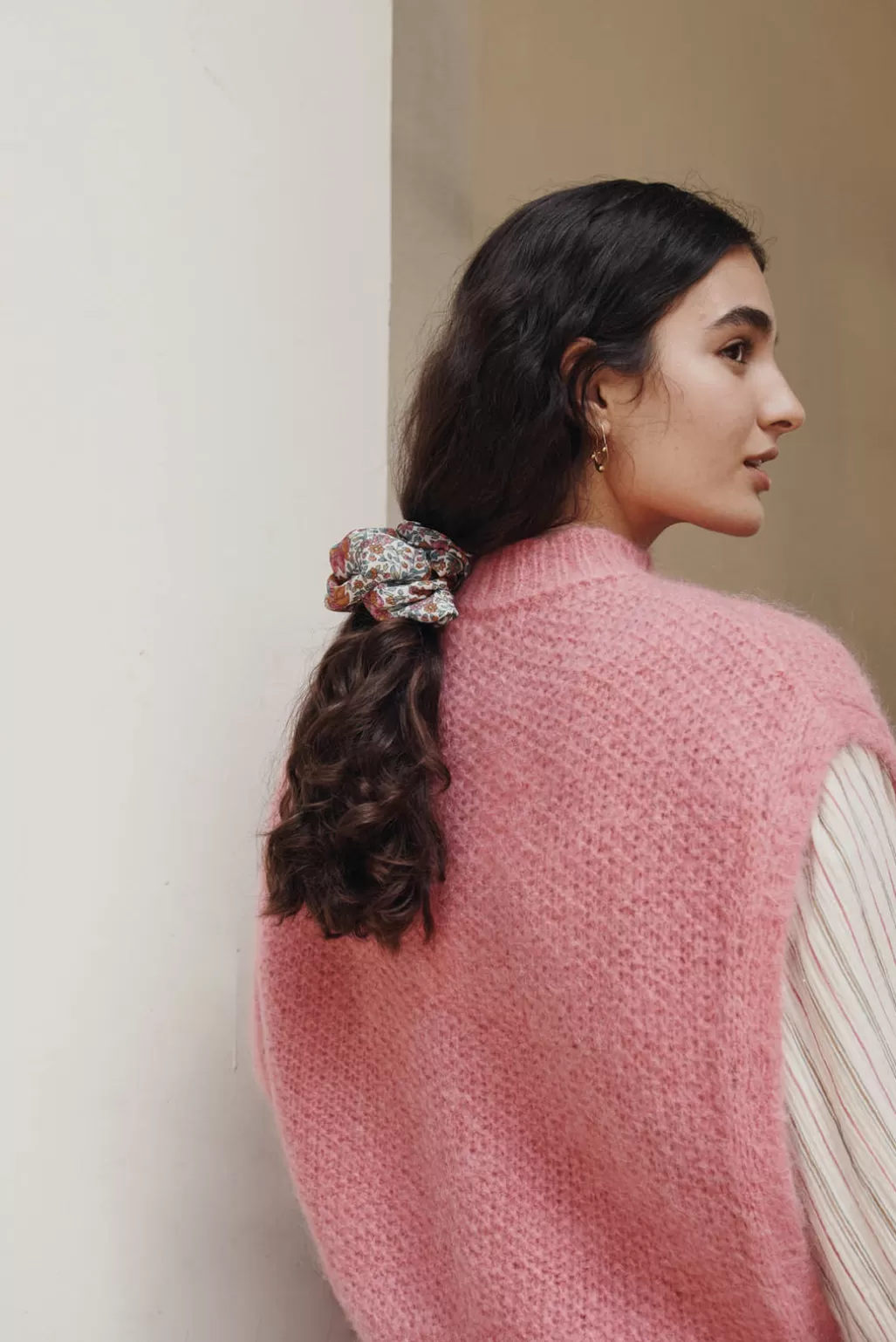 Louise Misha Chouchou En Soie Khaaliou Ivory Winter Garden Shop