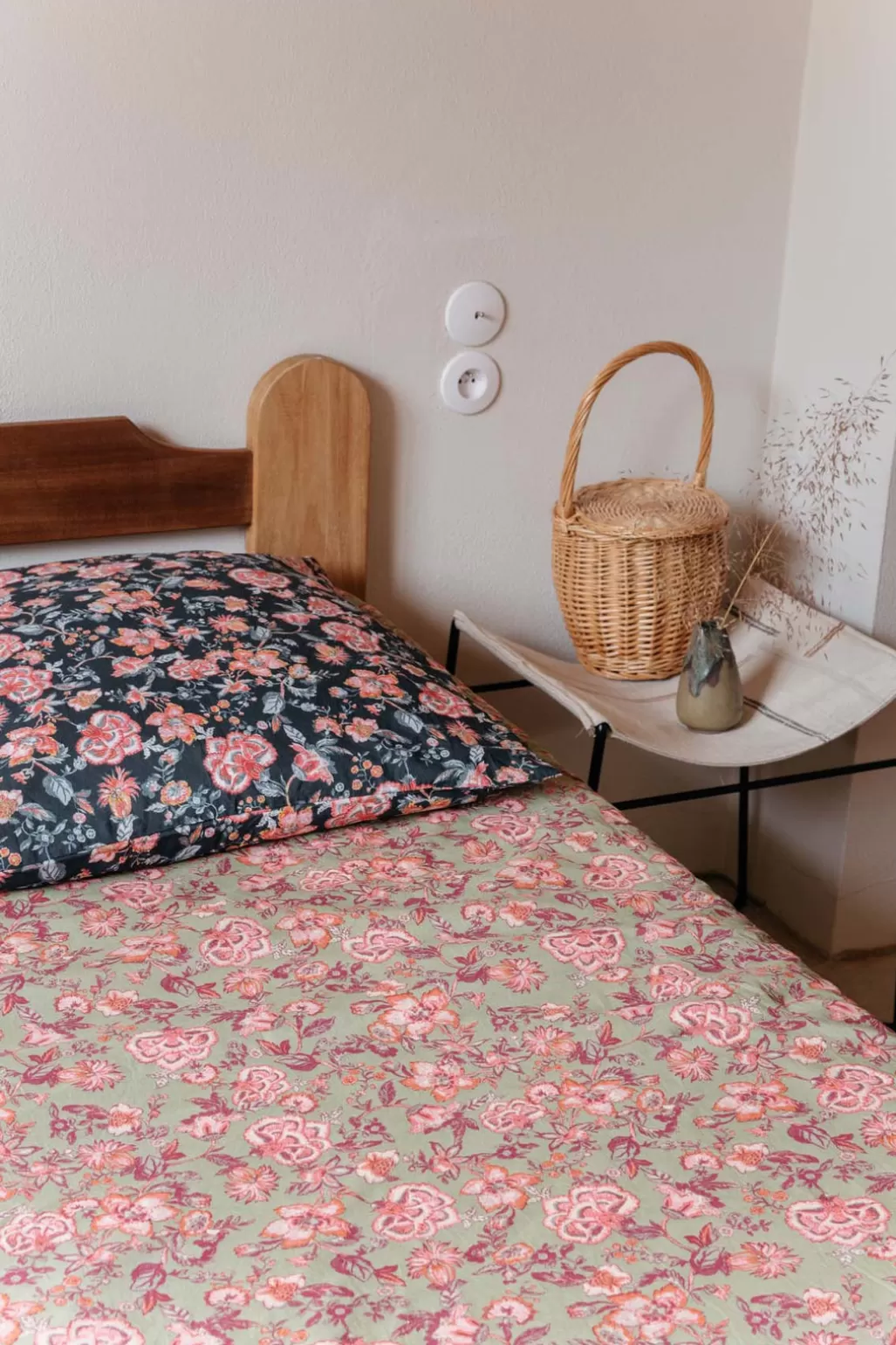 Louise Misha Drap Housse Nicole Khaki Tropical Loon Best Sale