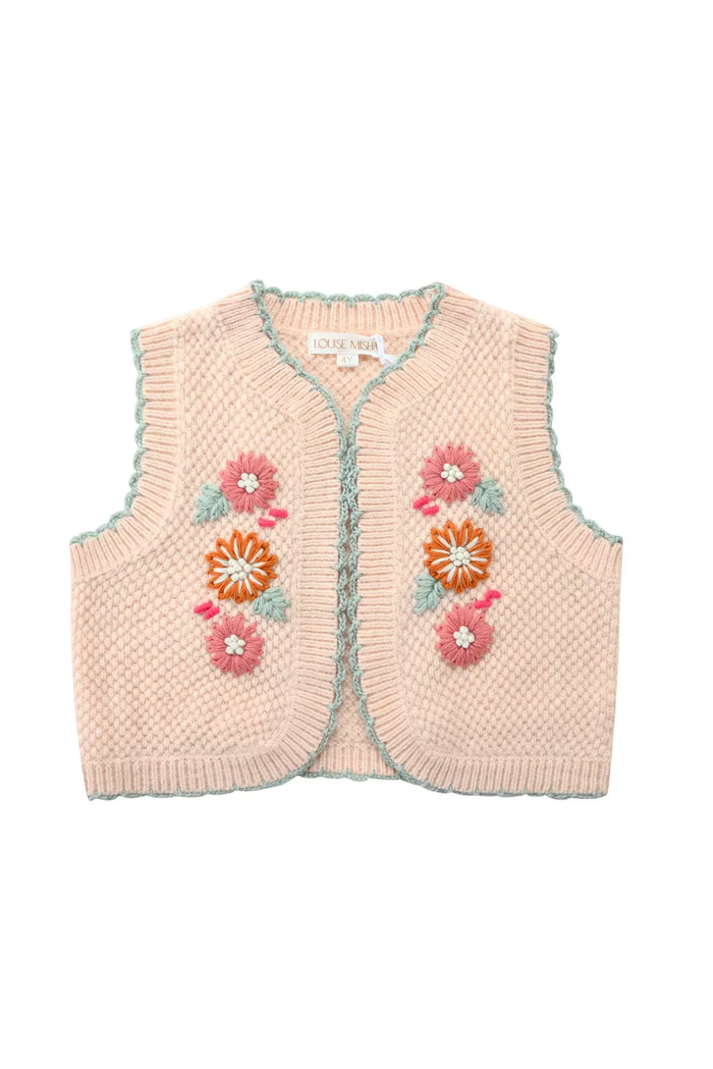 Louise Misha Gilet Sans Manches Sylna Blush Store