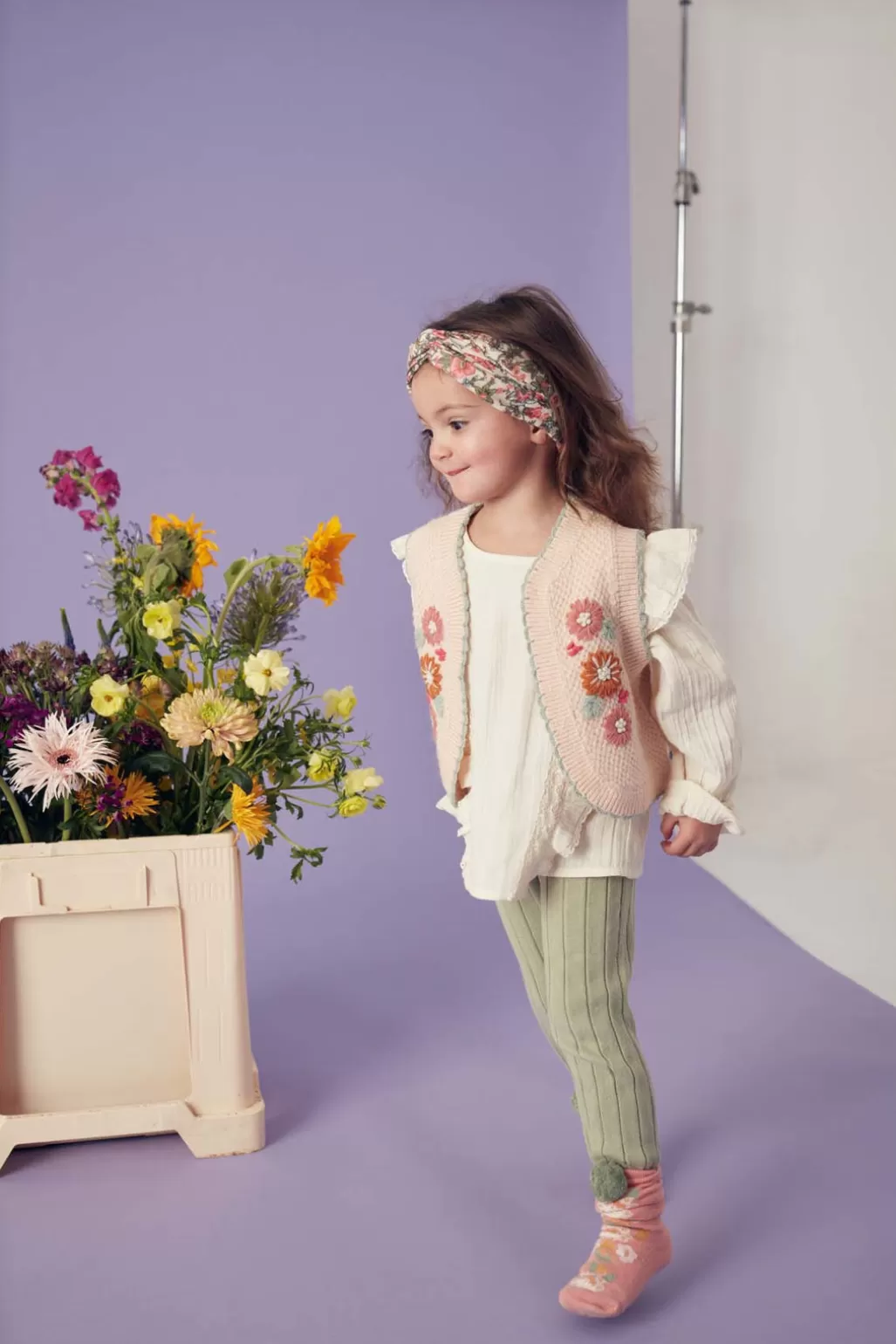 Louise Misha Gilet Sans Manches Sylna Blush Best