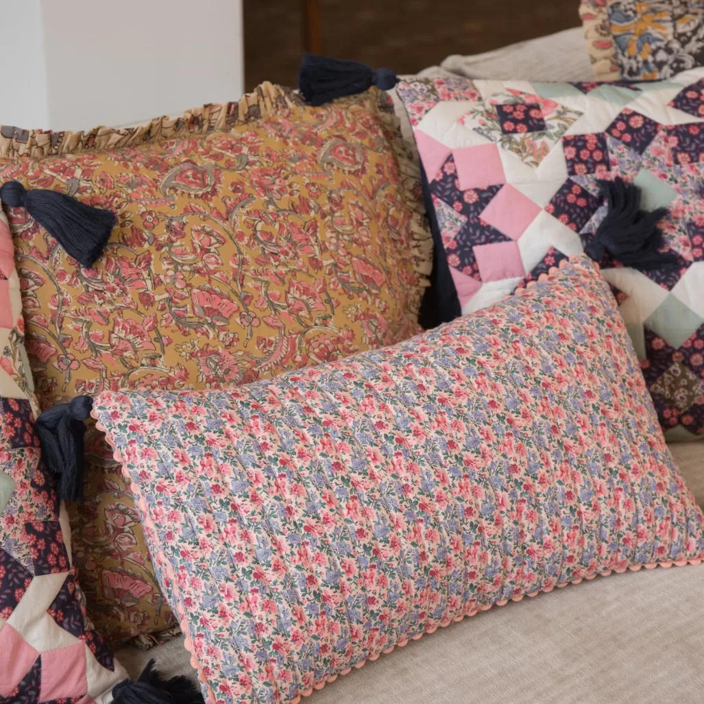 Louise Misha Housse De Coussin Janet Blush Floral World Best Sale