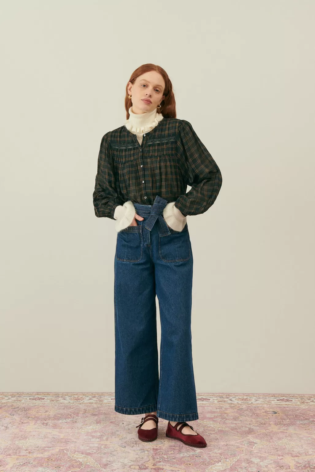 Louise Misha Jean Doillon Dark Blue Shop