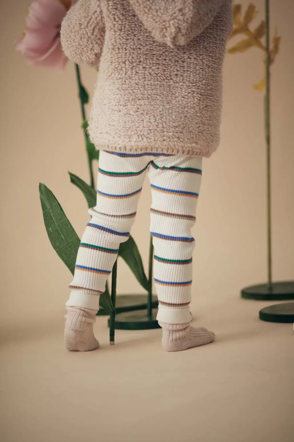 Louise Misha Legging Leni Cream Stripes Cheap
