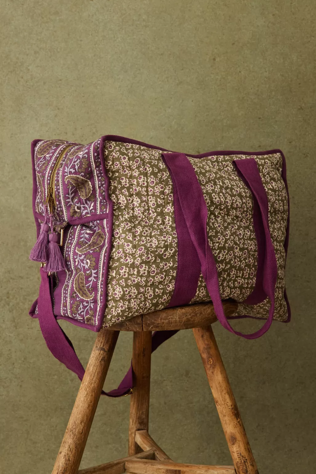 Louise Misha Lilio 36-Hour Bag Khaki Freesia Dreams Cheap