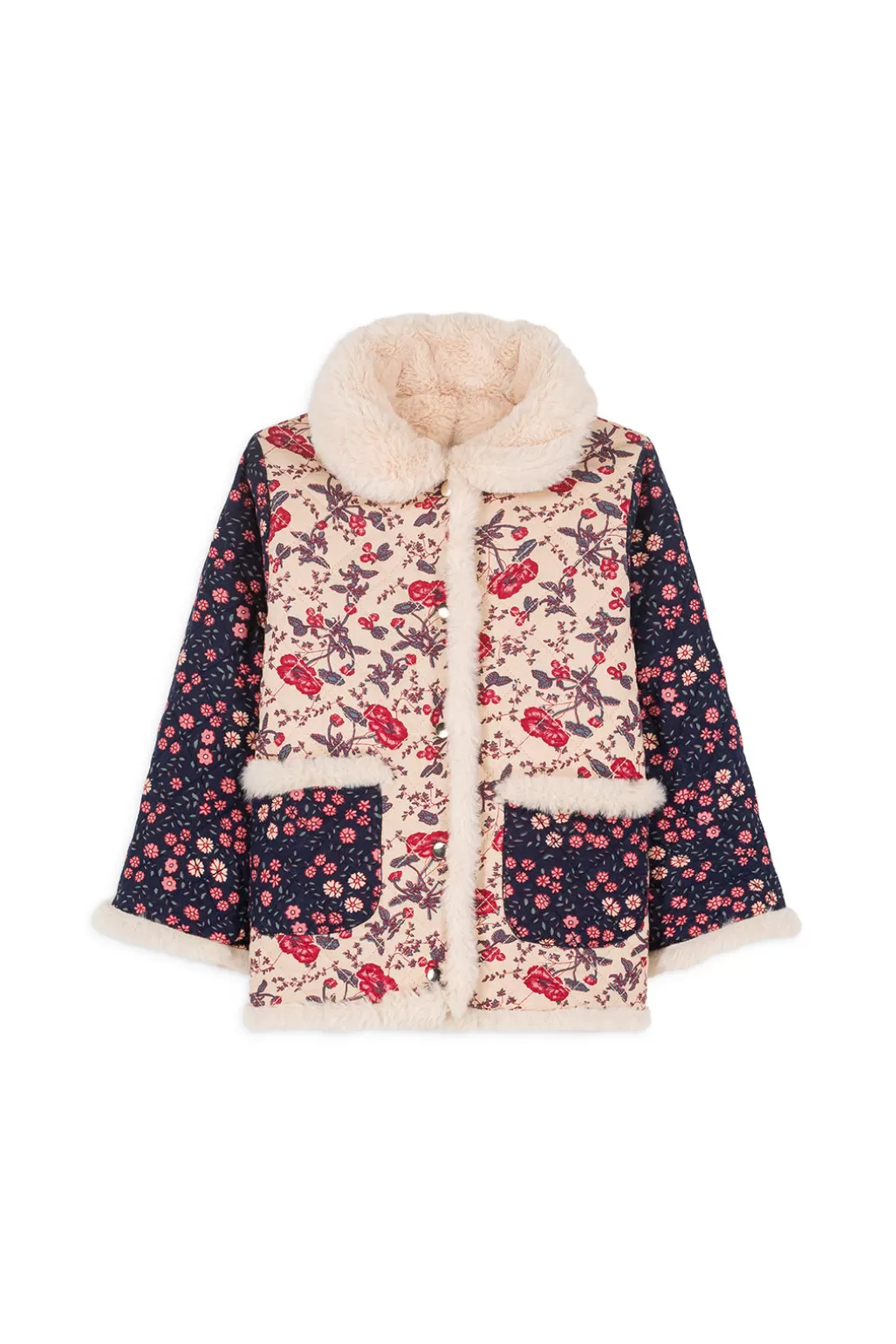 Louise Misha Manteau Dalila Midstargar-cream Pop Shop