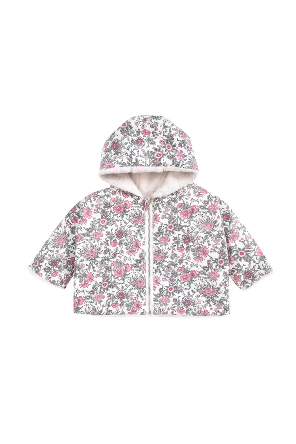 Louise Misha Manteau Réversible Felvet Ivory Ench Fields Flash Sale