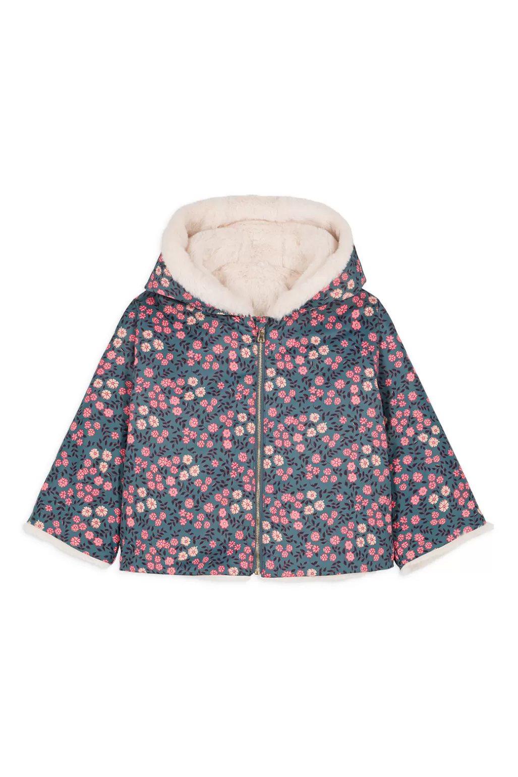 Louise Misha Manteau Réversible Felvet Stoneblue Stargarden Online