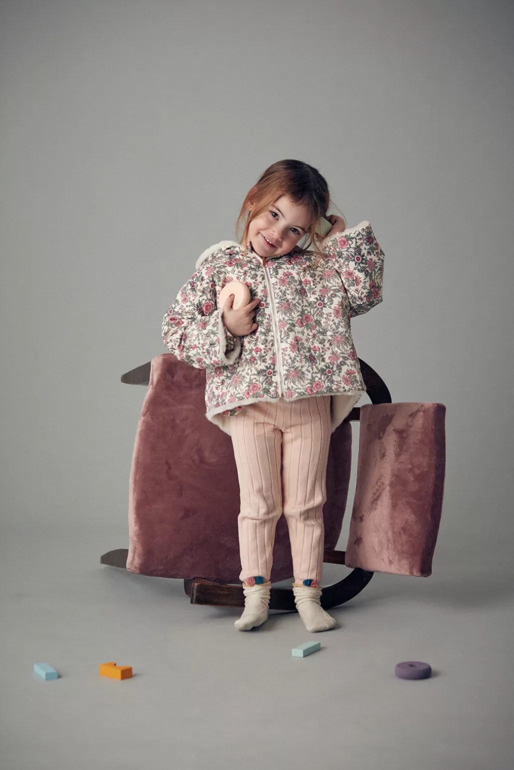Louise Misha Manteau Réversible Felvet Ivory Ench Fields Online
