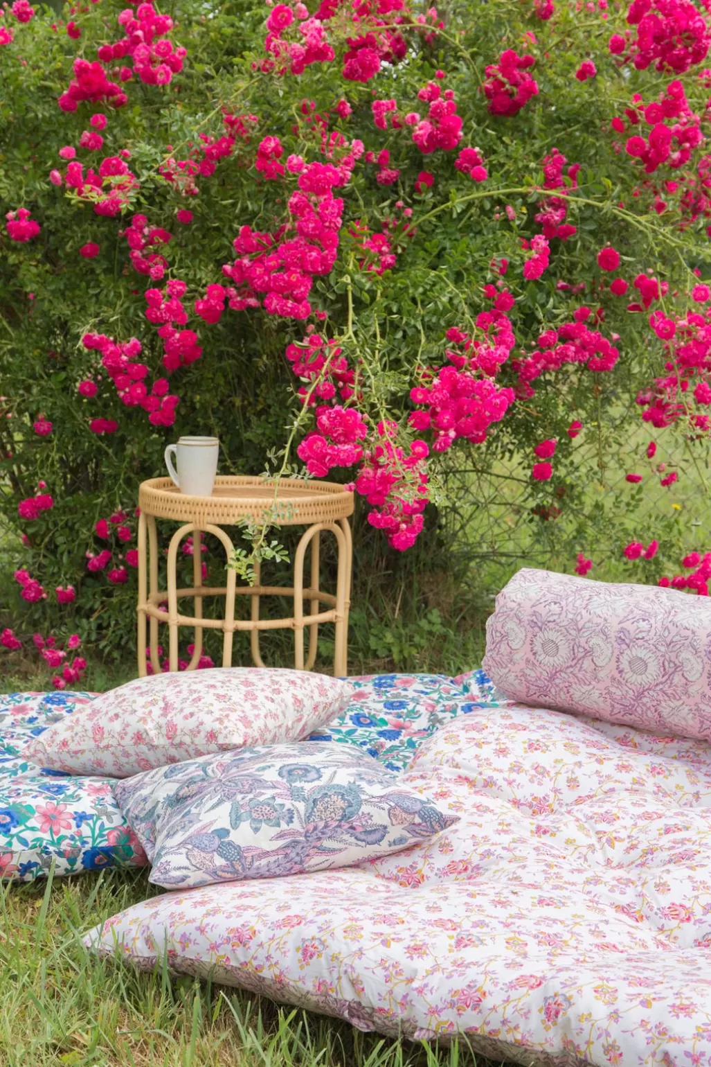 Louise Misha Matelas De Sol Many Pink Daisy-cream Buc Outlet