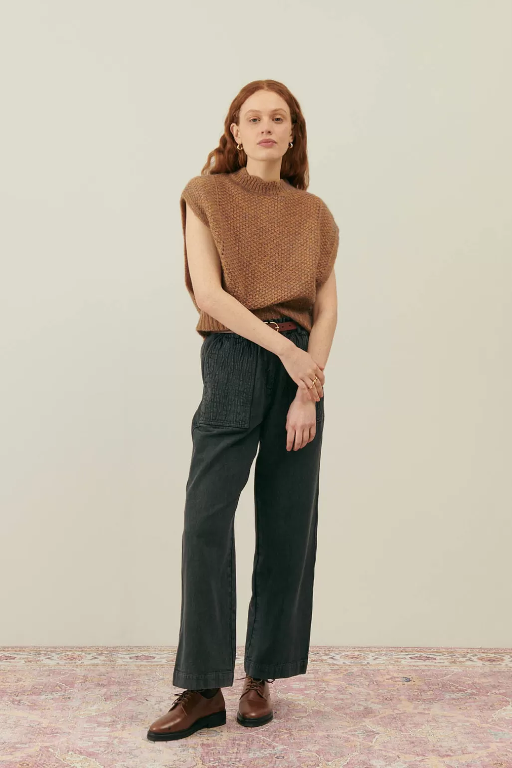 Louise Misha Pantalon Arlovie Charcoal Online