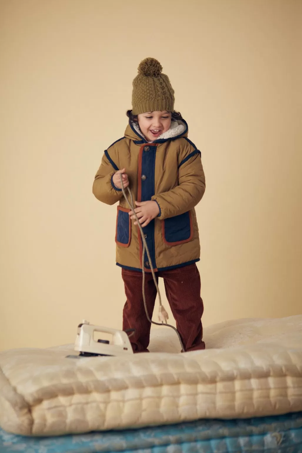 Louise Misha Parka Philemon Khaki Best Sale