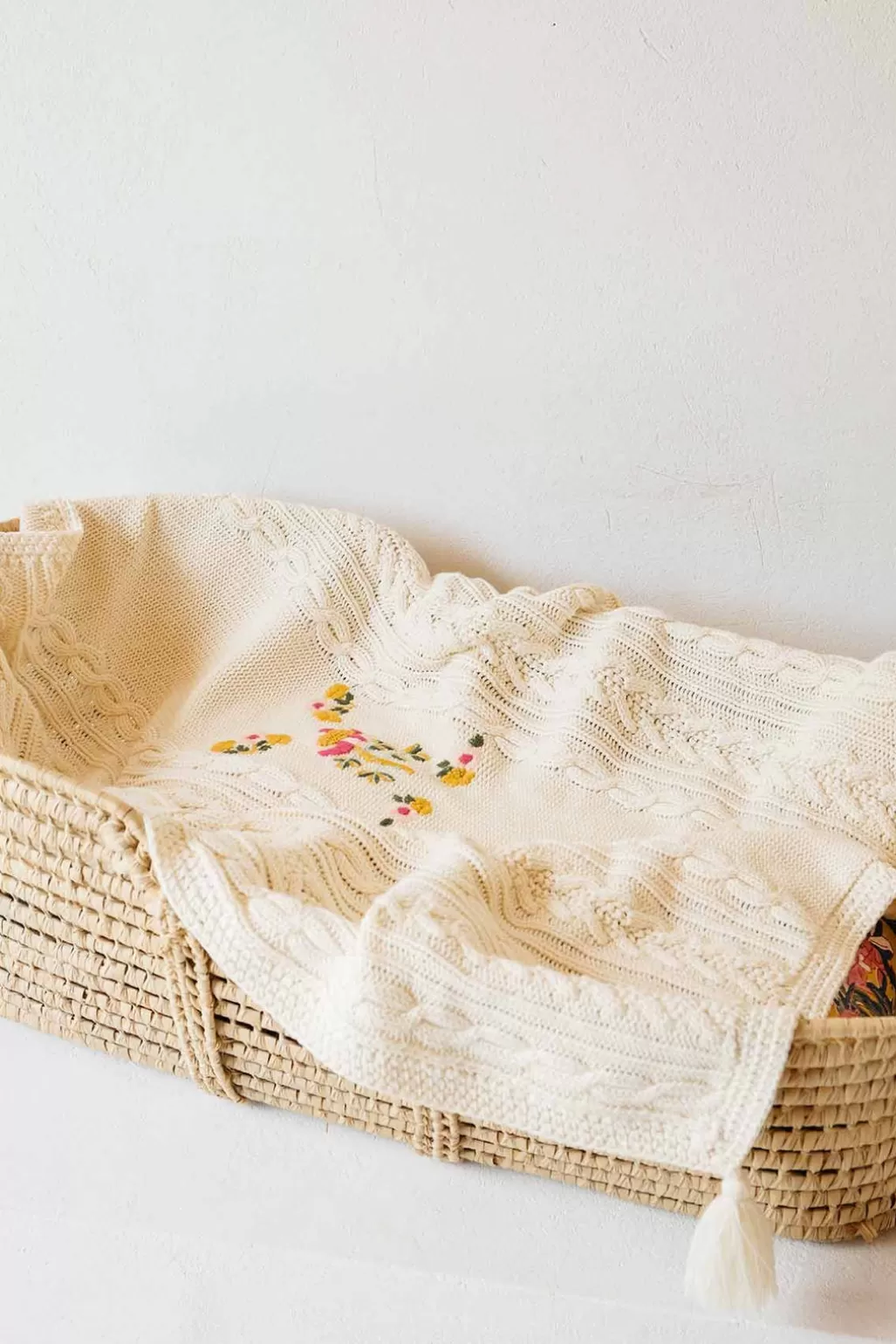 Louise Misha Plaid en maille Louna Cream Online
