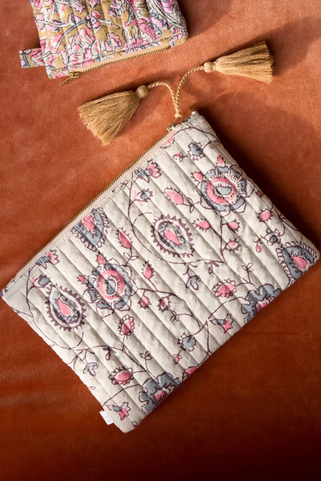 Louise Misha Pochette Domina Cream-charcoal Poem New