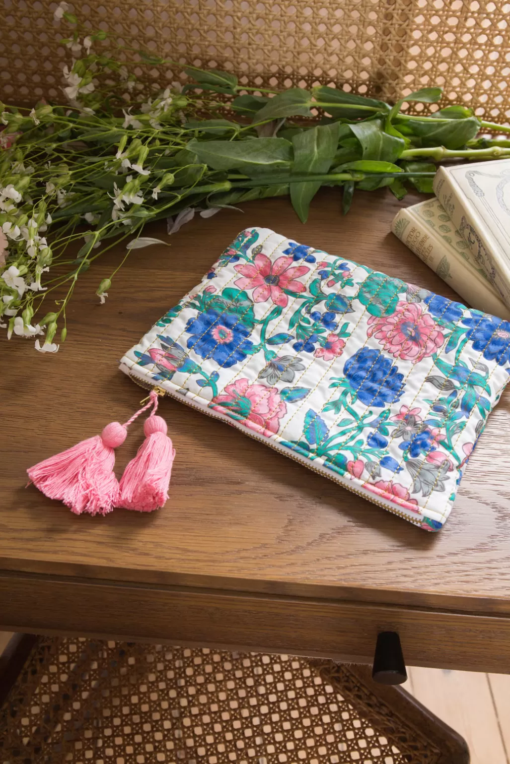 Louise Misha Pochette Domina Blue Summer Meadow Store