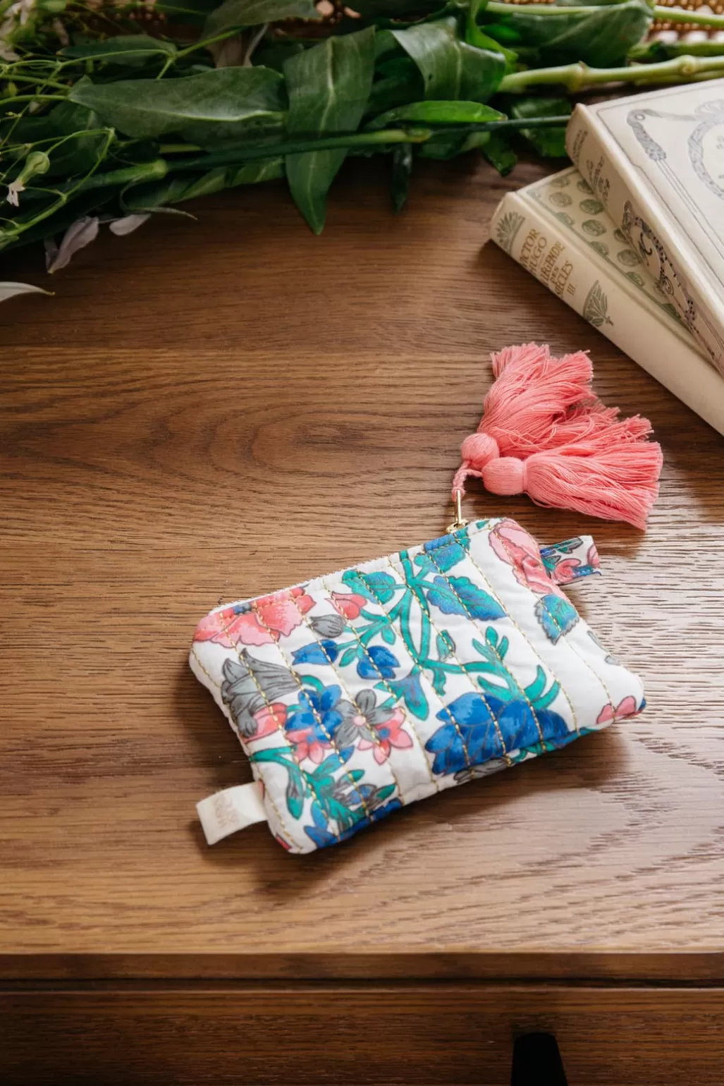 Louise Misha Pochette Lois Blue Summer Meadow New