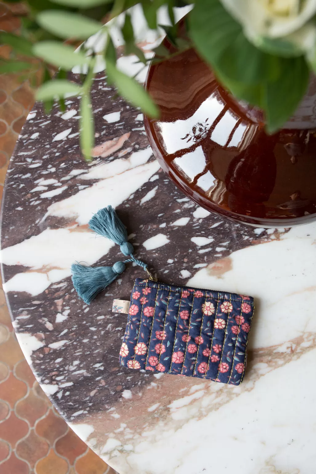 Louise Misha Porte-Monnaie Lois Midnight Star Garden Flash Sale