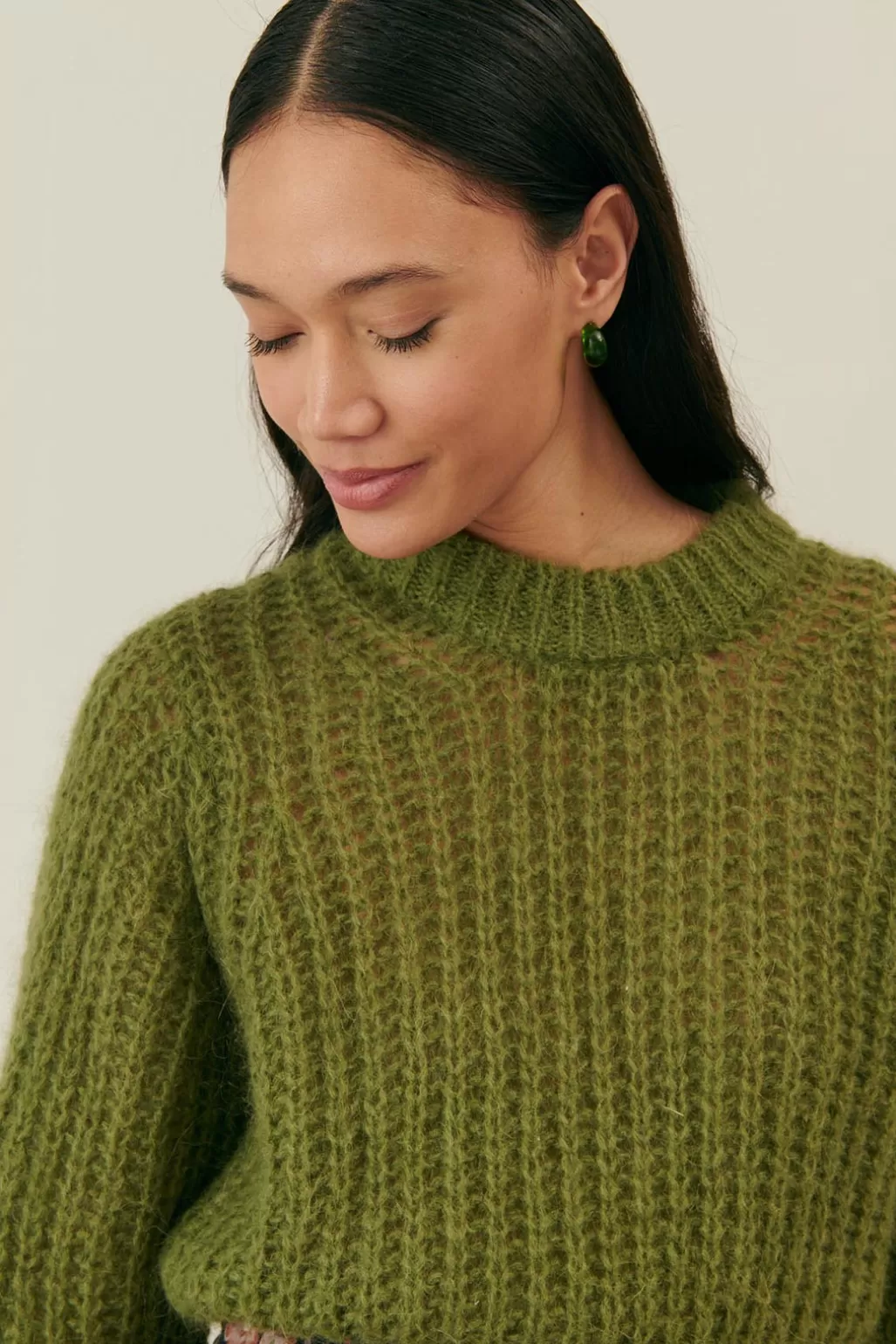 Louise Misha Pull Dina Khaki Flash Sale