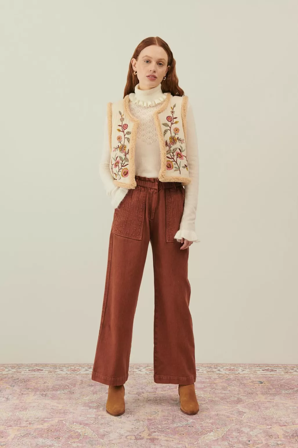 Louise Misha Pull Saresta Cream Online