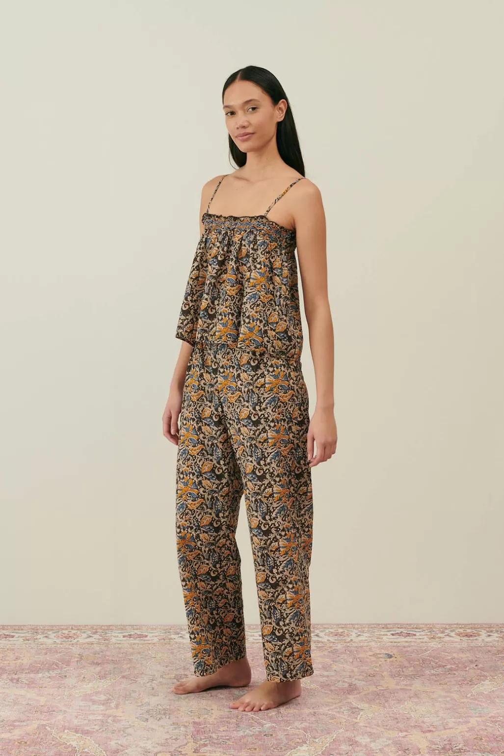 Louise Misha Pyjama Minalon Charcoal Poem Cheap