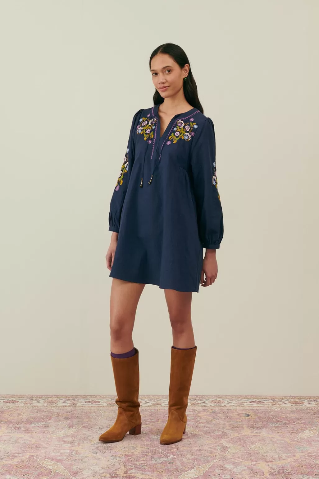 Louise Misha Robe Haim Midnight Discount