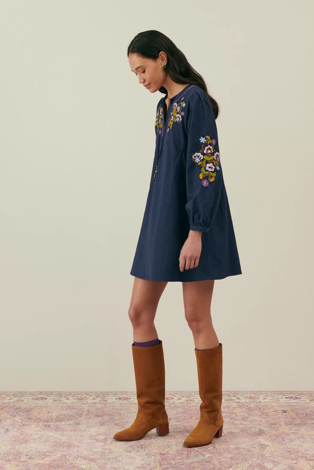 Louise Misha Robe Haim Midnight Discount