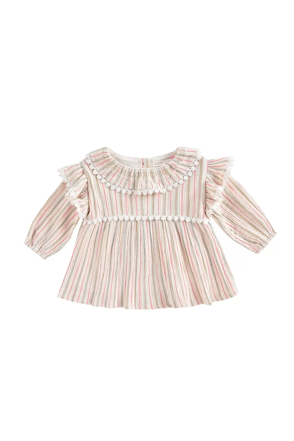 Louise Misha Robe Illi Multicolor Stripes Sale