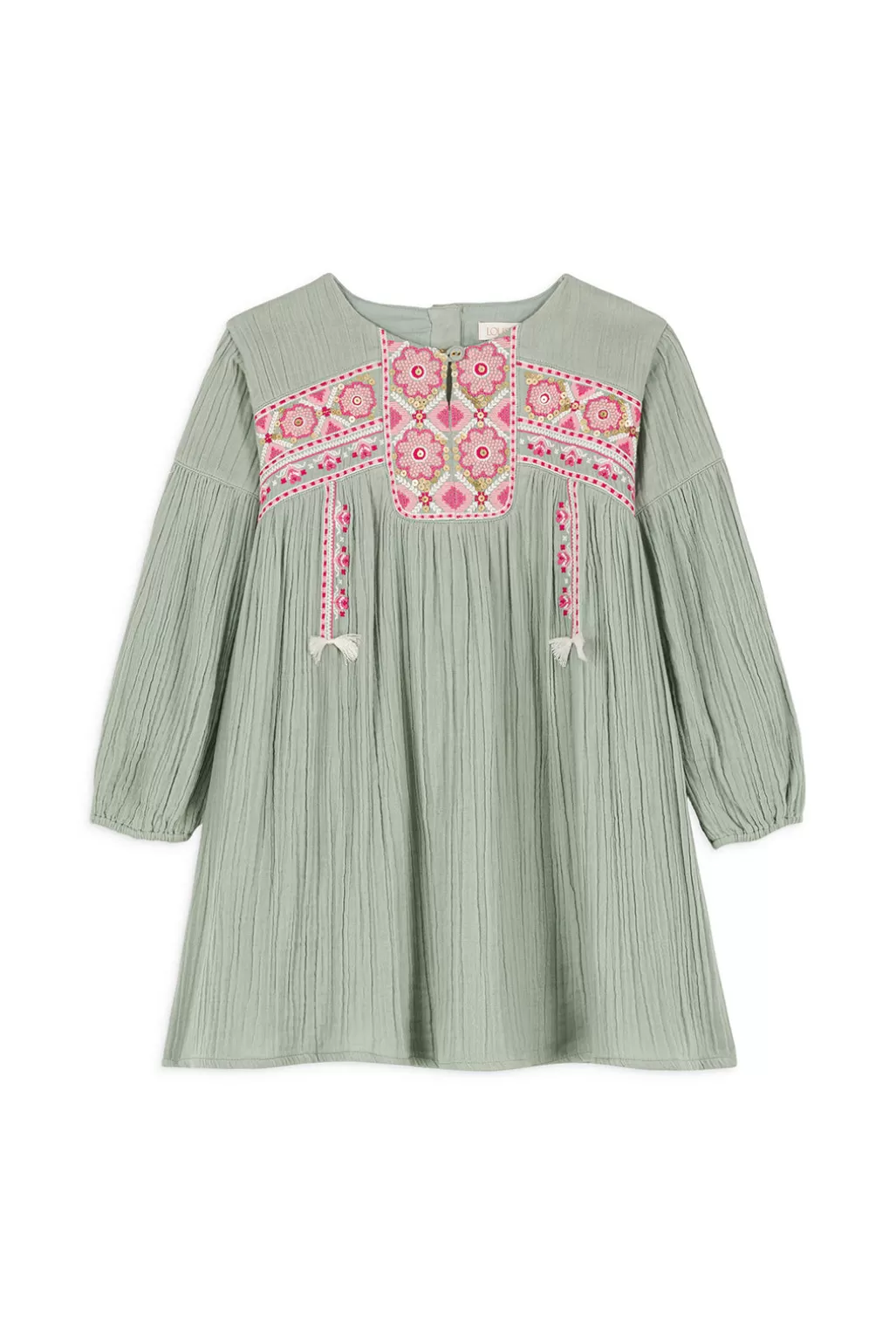 Louise Misha Robe Issena Sauge Flash Sale