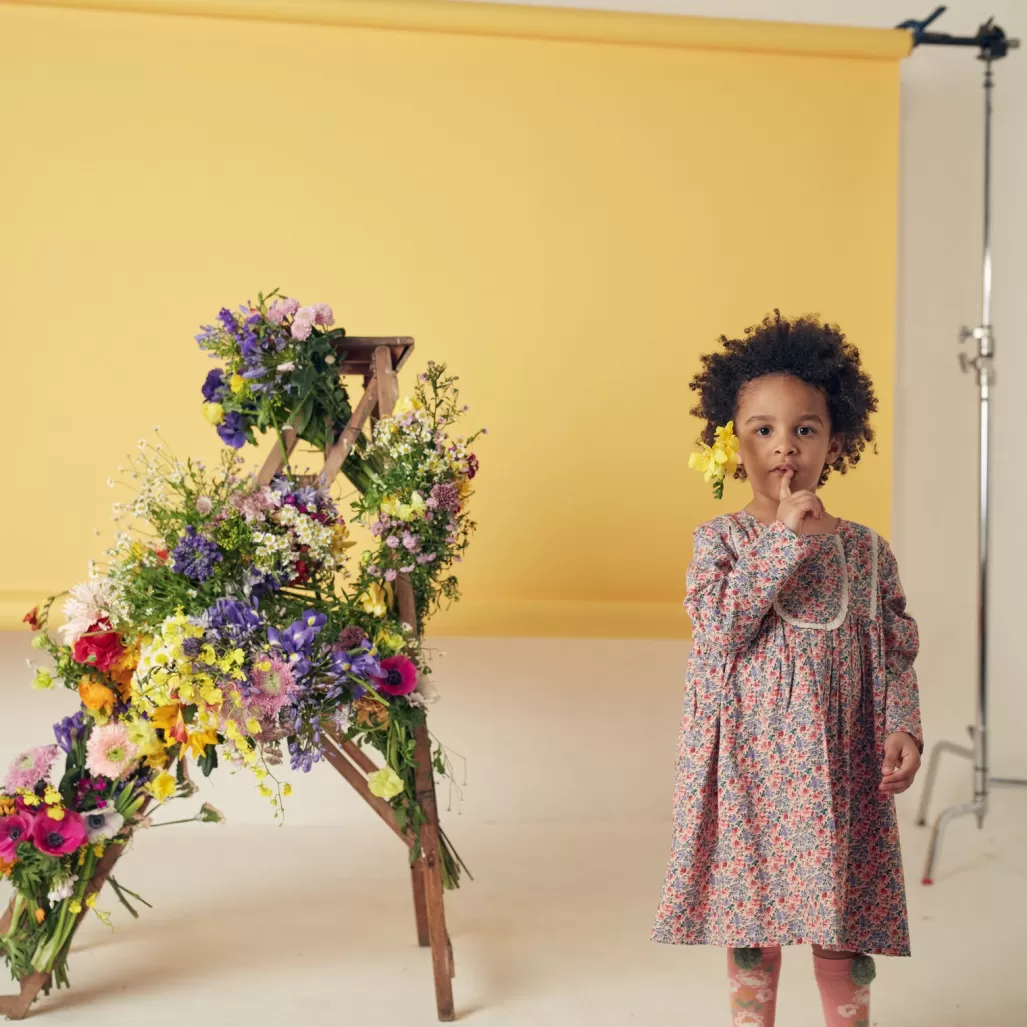 Louise Misha Robe Roulotta Blush Floral World Online