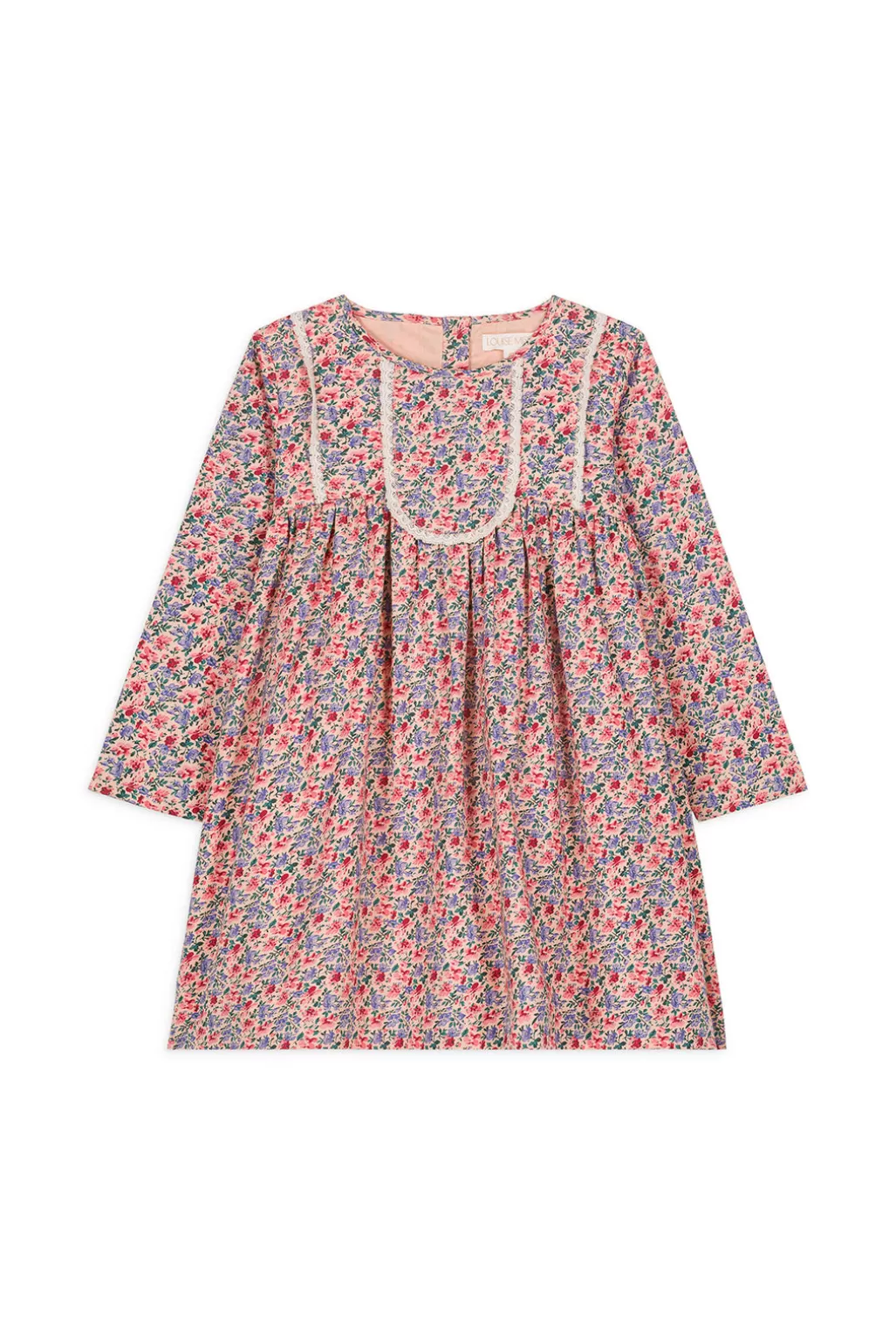 Louise Misha Robe Roulotta Blush Floral World Outlet