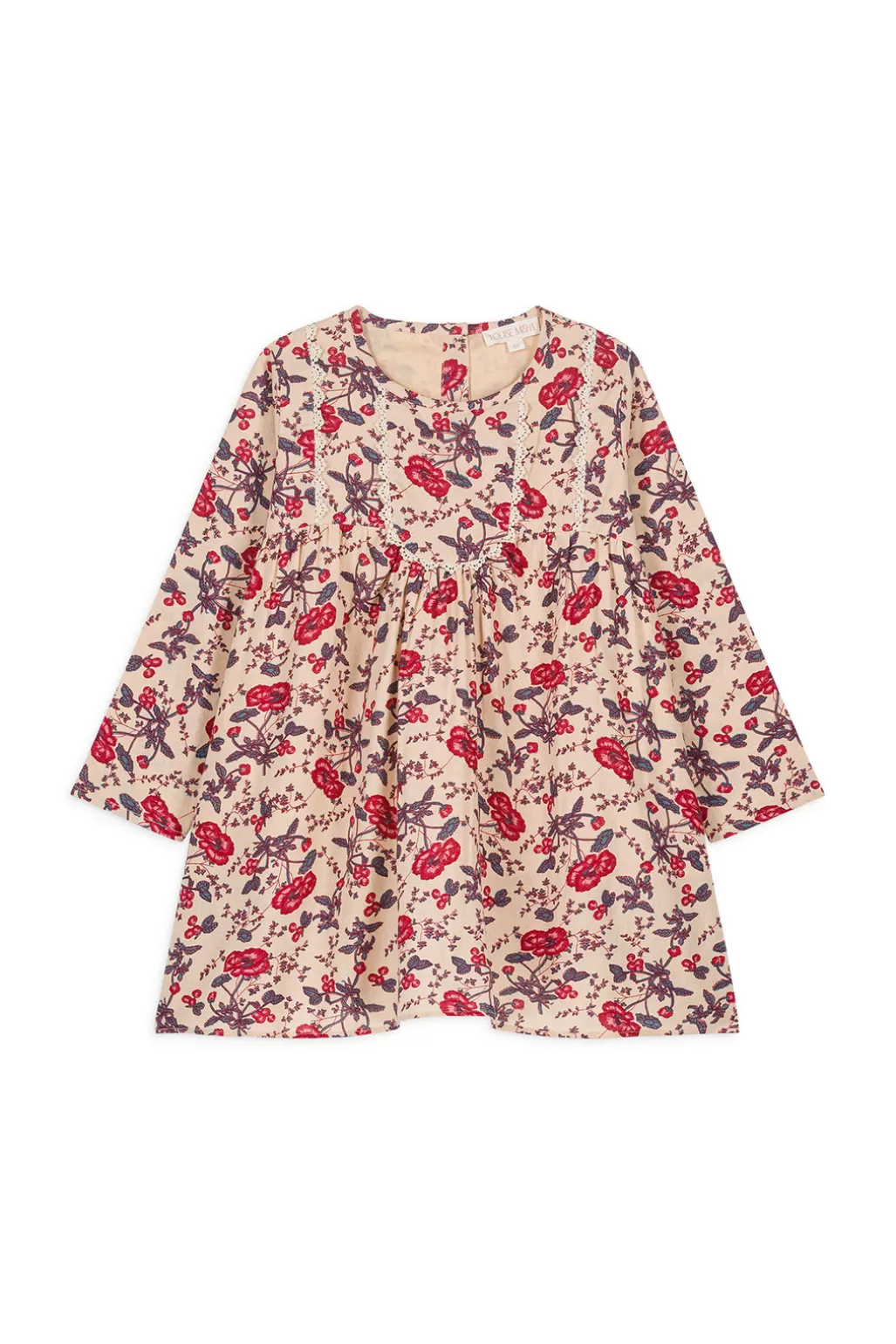 Louise Misha Robe Roulotta Cream Poppies Online