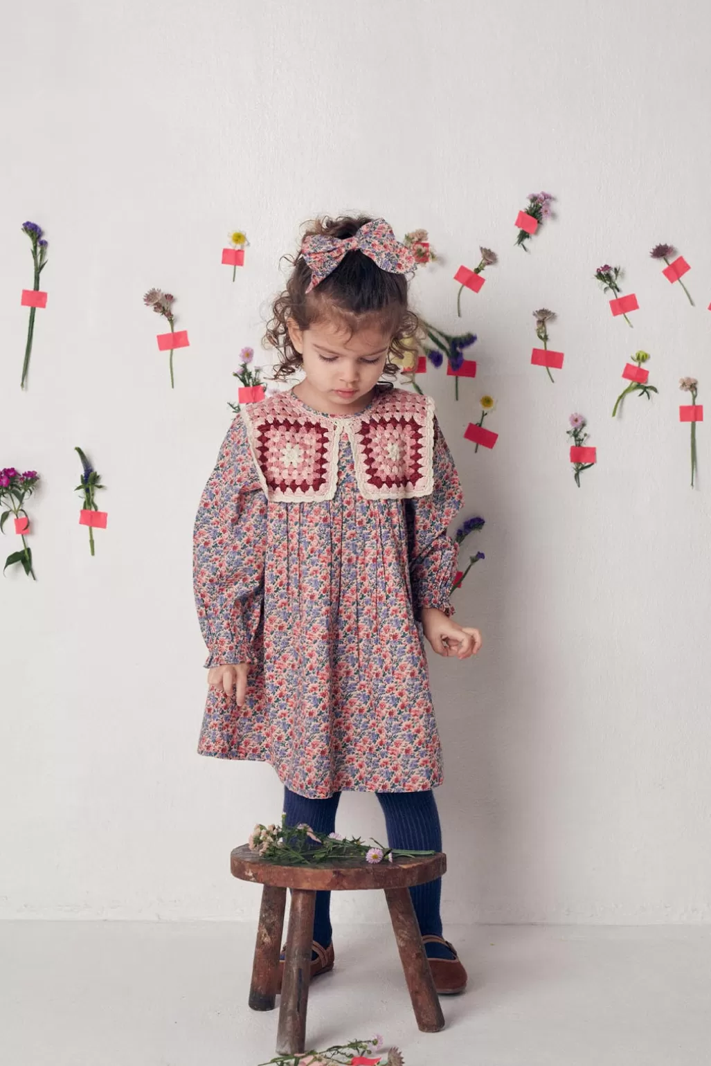 Louise Misha Robe Warise Blush Floral World Outlet