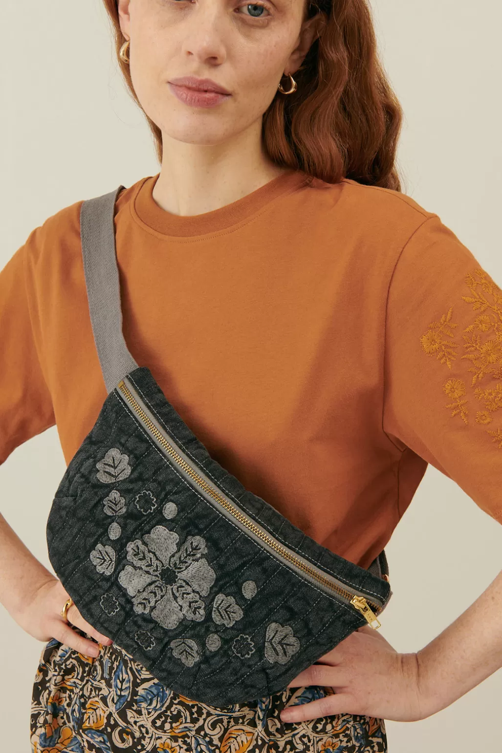 Louise Misha Sac Banane Gaby Charcoal Cheap