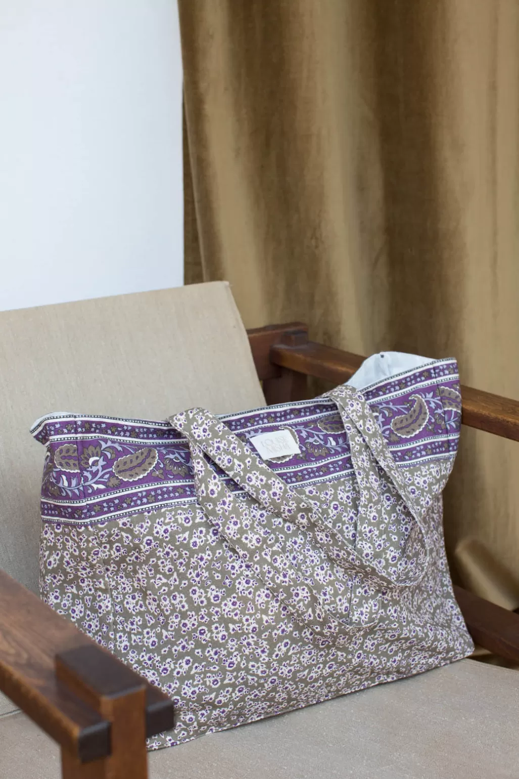 Louise Misha Sac Cabas Beverly Khaki Freesia Dreams Best